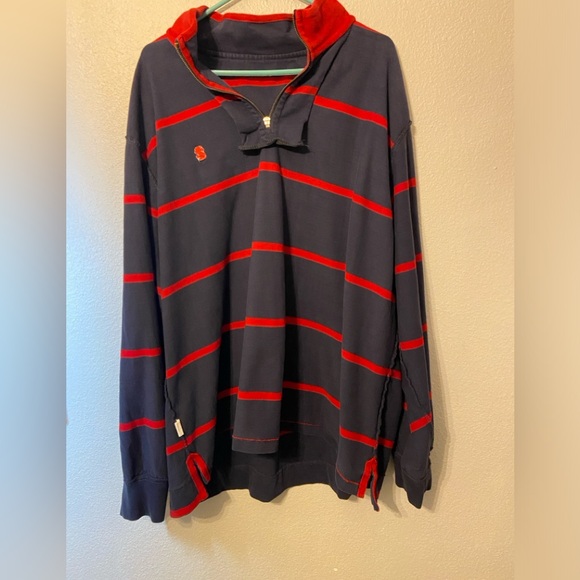 IZOD Long Sleeve Pullover 1/4 Zip 4XL - Picture 7 of 9